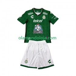 Camisola Club Leon Criança Equipamento Primeiro 2024-2025 Manga Curta